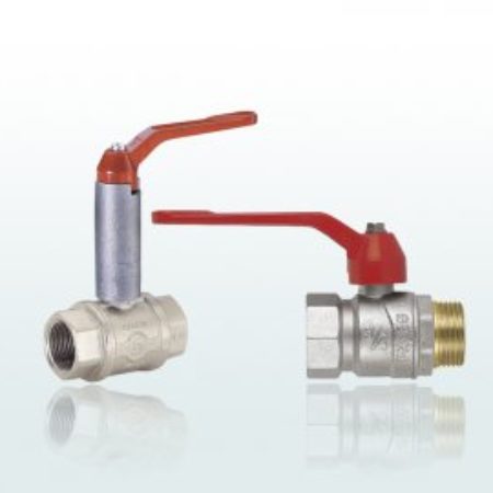 Válvula esfera manual com ou sem haste alongada