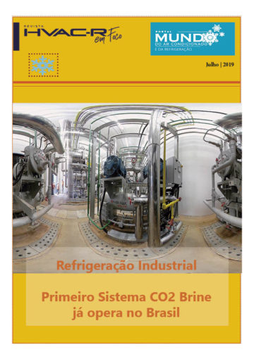 Primeira obra de Refrigeração CO2 Brine no Brasil